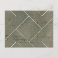 Abstract Blueprint with Geometric Shapes