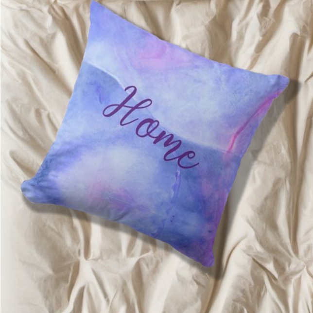 Abstract Blues, Ethereal Colour Blends Cushion (Creator Uploaded)