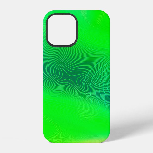 abstract blur background. multicolor effect patter iPhone case (Back)