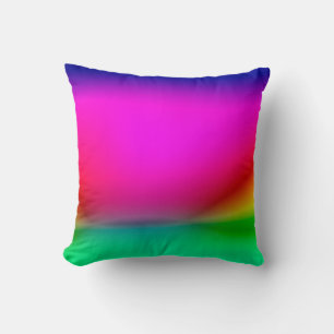 abstract blur lights background, colourful pattern cushion
