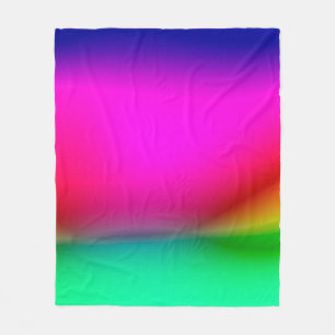 abstract blur lights background, colourful pattern fleece blanket