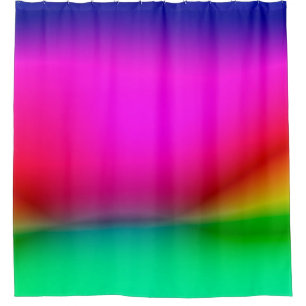 abstract blur lights background, colourful pattern shower curtain