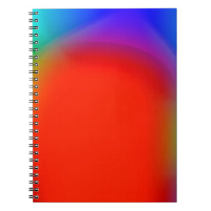 abstract blurred background, colourful vintage pat notebook