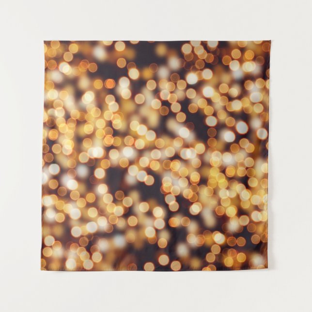 Abstract blurred colourful light decor tapestry (Front)