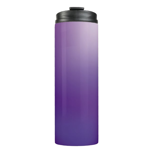 Abstract blurred gradient mesh background in brigh thermal tumbler (Front)