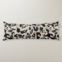 Abstract Bohemian African Leopard Pattern