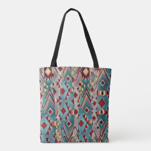 Abstract Boho Aztec  Tote Bag