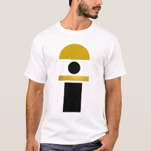 Abstract Boho Shapes Modern T-Shirt