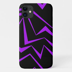Abstract, bold, vibrant geometric zigzag pattern Case-Mate iPhone case