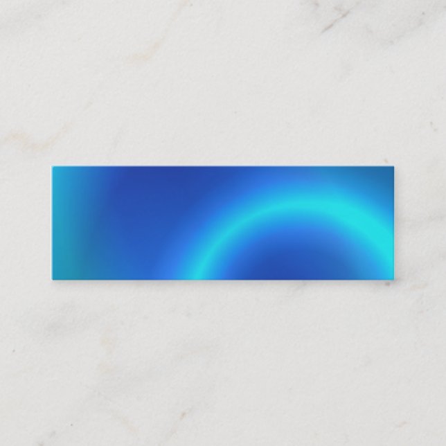 Abstract bookmark business card (Front)