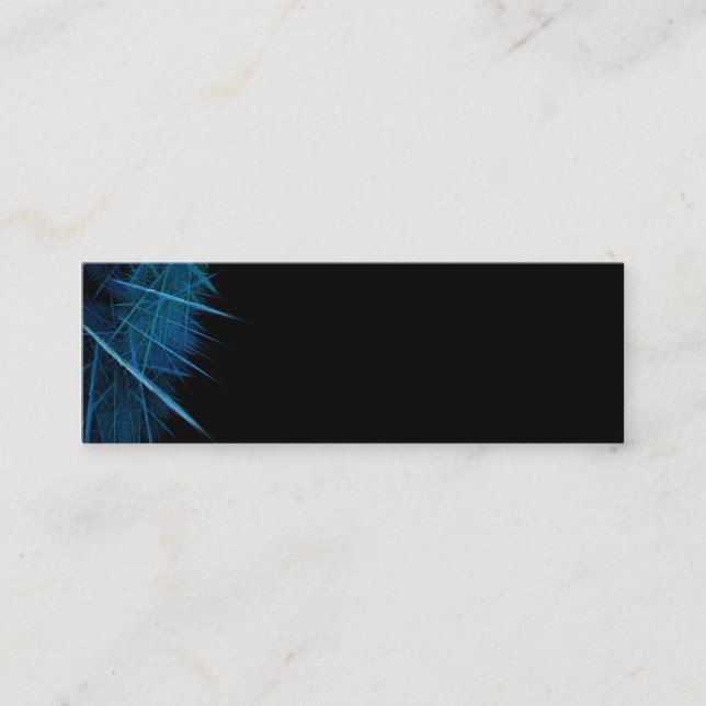 Abstract bookmark business card (Front)
