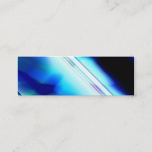 Abstract bookmark business card (Front)