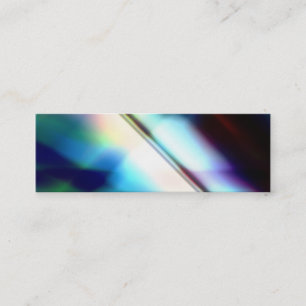 Abstract bookmark business card