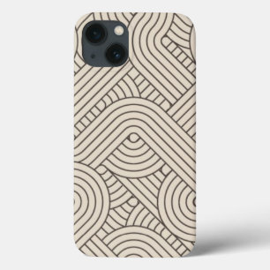 Abstract border iPhone 13 case