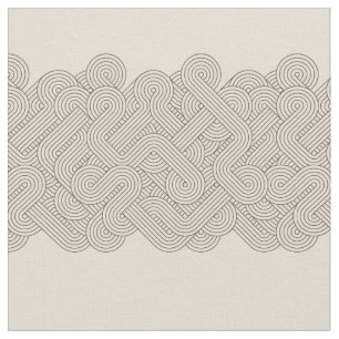 Abstract border fabric