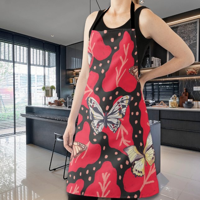 Abstract Botanical Butterfly Apron (The Butterfly Studio
Abstract Botanical Butterfly Apron)