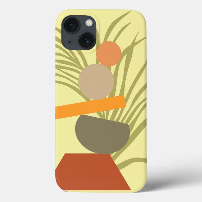 Abstract Botanical Delight Case-Mate iPhone Case (Back)