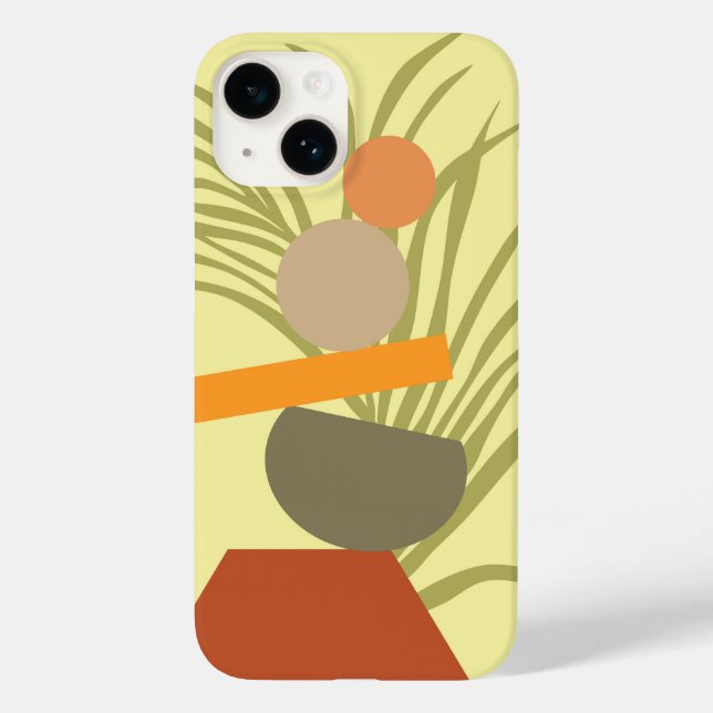 Abstract Botanical Delight Case-Mate iPhone Case (Back)