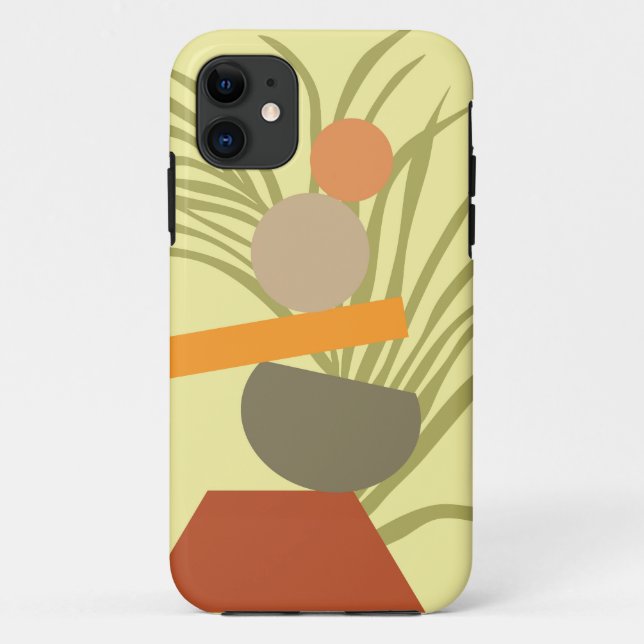 Abstract Botanical Delight Case-Mate iPhone Case (Back)