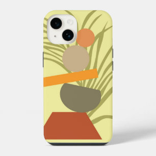 Abstract Botanical Delight iPhone 14 Case