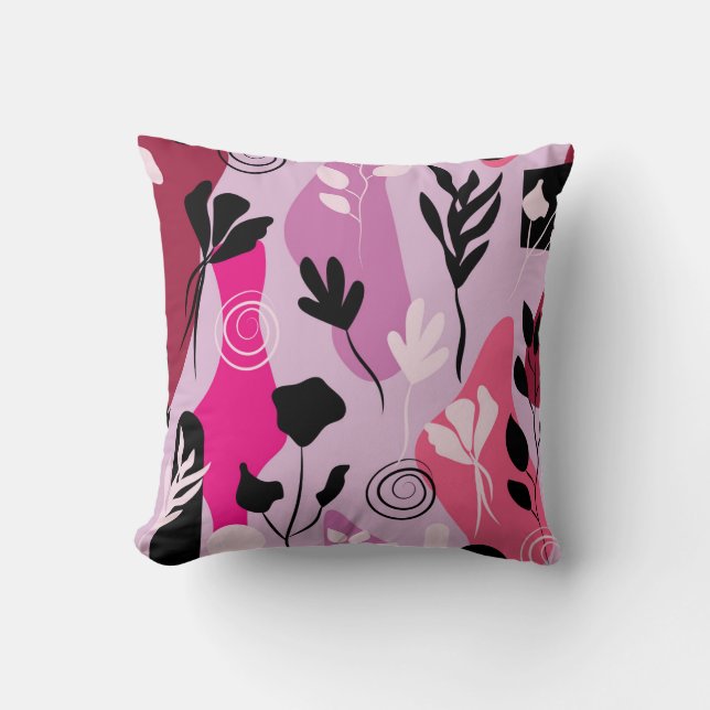 Abstract Botanics Cushion (Front)
