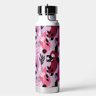 Abstract Botanics Water Bottle