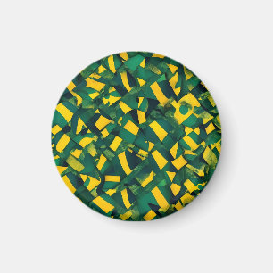 Abstract Brazilian pattern Magnet