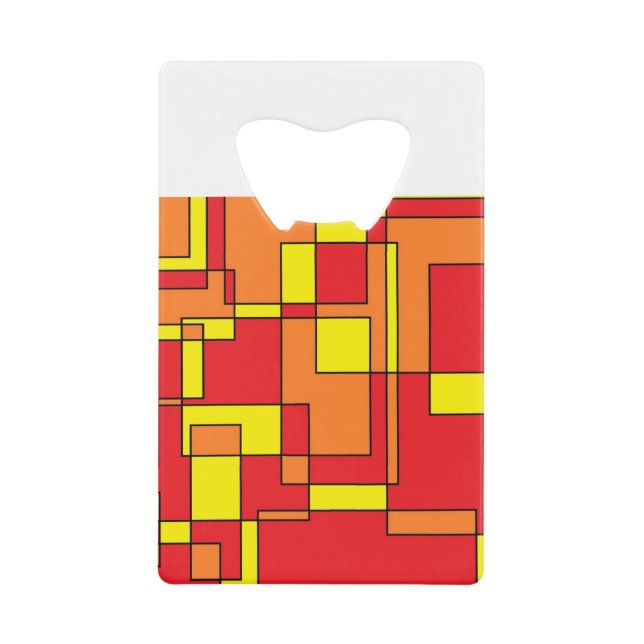 Abstract Brick Pattern (Front)