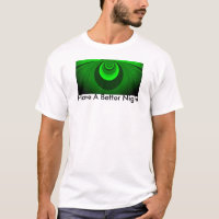 Abstract Bright Green Groovy Kaleidoscope Pattern