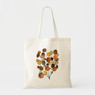 Abstract brown Autumn Earth Tree art Tote Bag