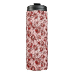 Abstract Brown Fabric Fur Texture Background-24602 Thermal Tumbler