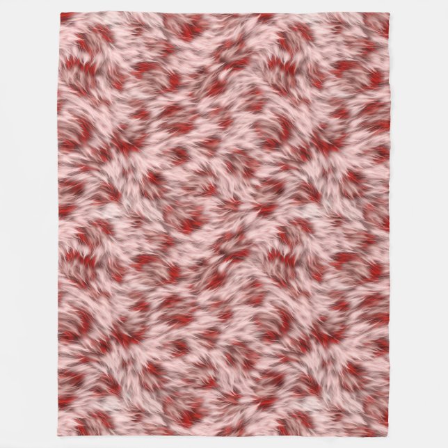 Abstract Brown Fabric Texture Backgrounds-24602 Fleece Blanket (Front)