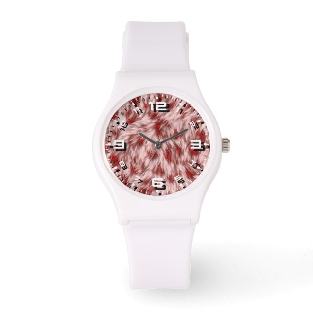 Abstract Brown Fabric Texture Backgrounds-24602 Watch (Front)