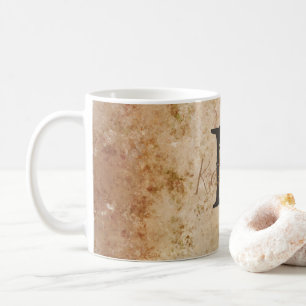 Abstract Brown Tone Coffee Mug