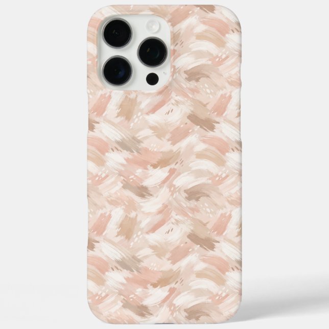 Abstract Brush Stroke Pattern Case-Mate iPhone Case (Back)