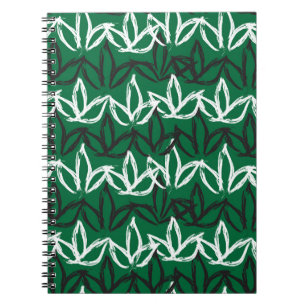 Abstract Brush Strokes Seamless Pattern, patterns Notebook