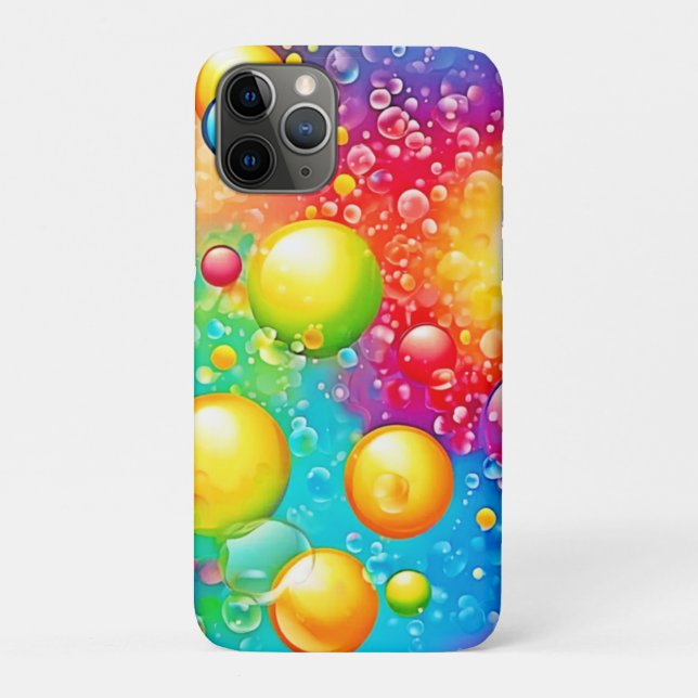 Abstract Bubble Art Case-Mate iPhone Case (Back)