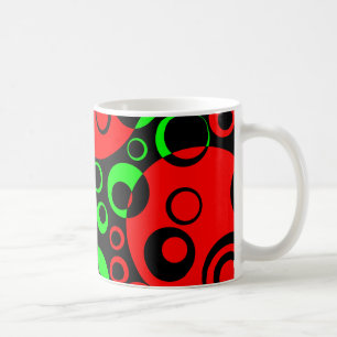 Abstract Bubbles 01 - Customised Coffee Mug