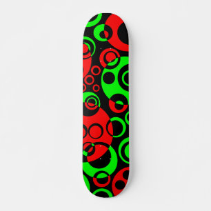 Abstract Bubbles 01 - V2 Skateboard