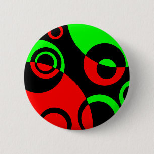 Abstract Bubbles 07 6 Cm Round Badge