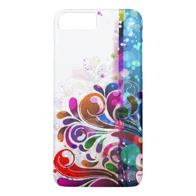 Abstract Bubbles and Swirls Case-Mate iPhone Case (Back)