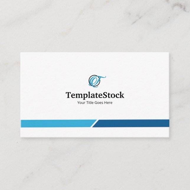 Abstract Business Card (Front)