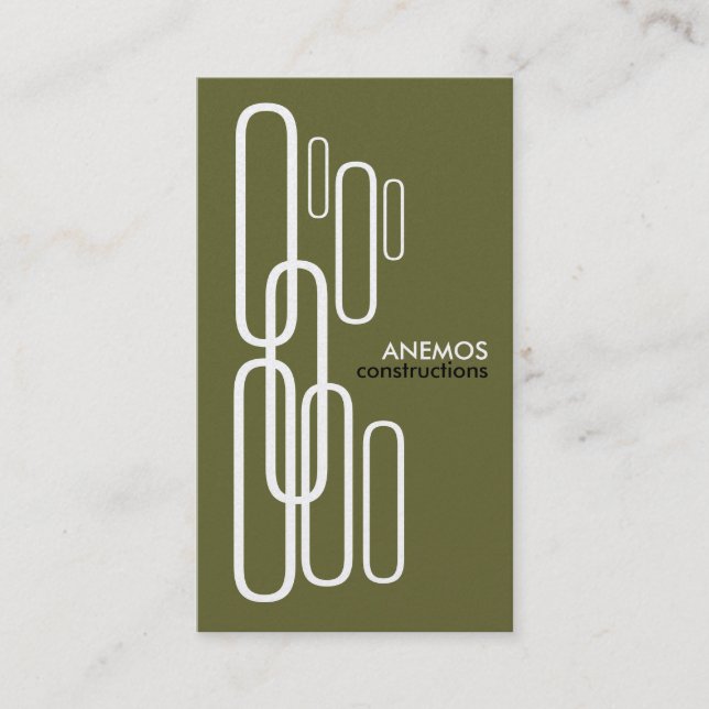 abstract business card (Front)