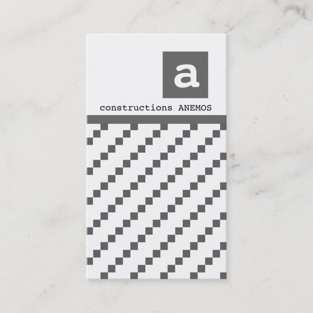 abstract business card (Front)