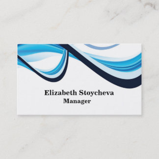 Abstract business card