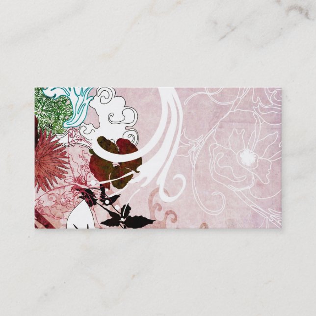 Abstract Business Card (Front)
