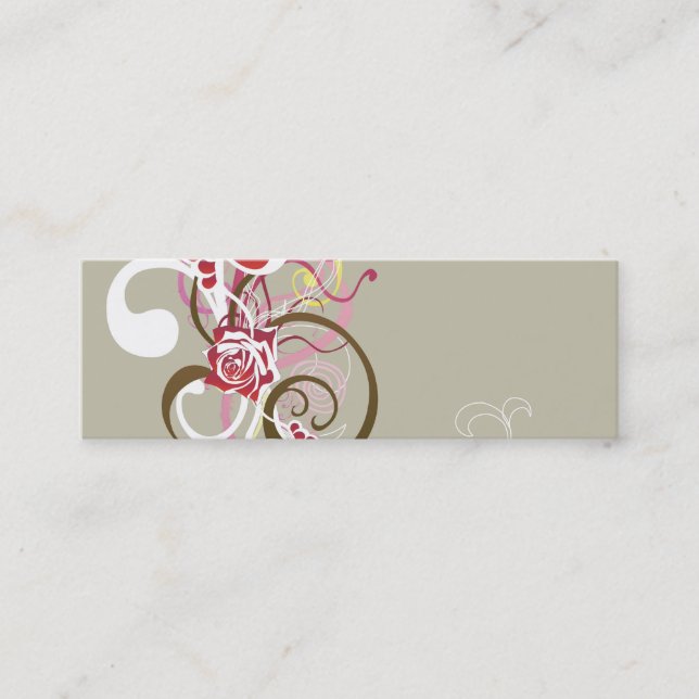 Abstract Business Card (Front)