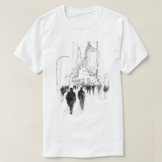 Abstract Busy Street Scene T-Shirt
