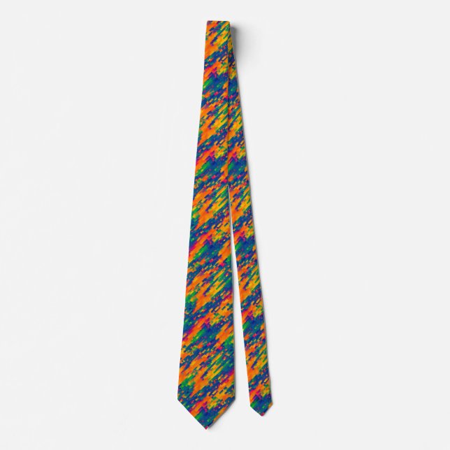 Abstract Butterflies Tie (Front)