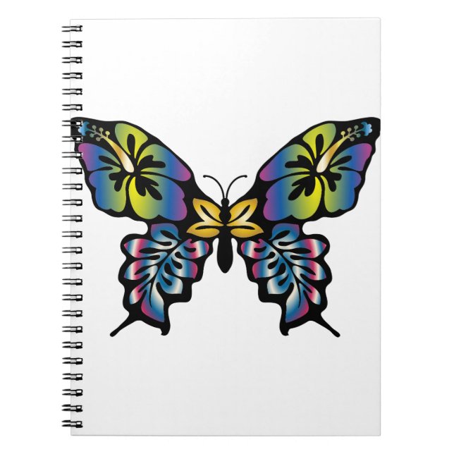Abstract Butterfly 3 Notebook (Front)